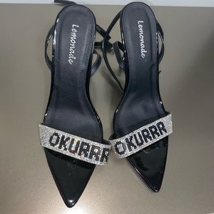 Black Sandal Heels
